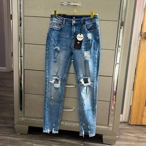 High rise jeans